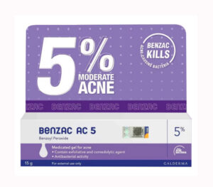Kem Trị Mụn Benzac AC 5 5% Galderma mẫu mới
