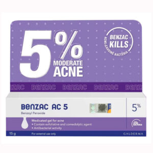 Kem Trị Mụn Benzac AC 5 5% Galderma mẫu mới
