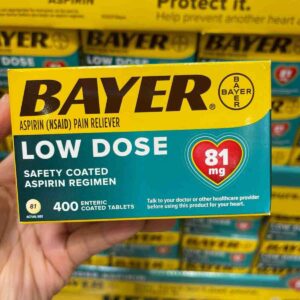 low dose aspirin 81mg có công dụng gì
