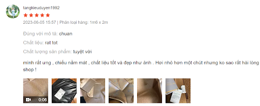 review chiếu mây có mát không