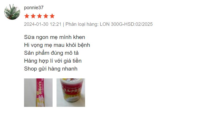 review sữa dinh dưỡng morinaga cho người lớn