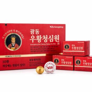 An Cung Ngưu Hoàng Thanh Tâm Kwangdong Hàn Quốc Hộp 10 viên