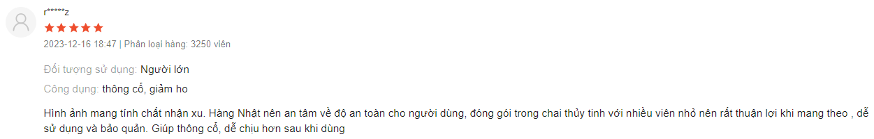 review Công dụng viên ngậm Jintan Silver