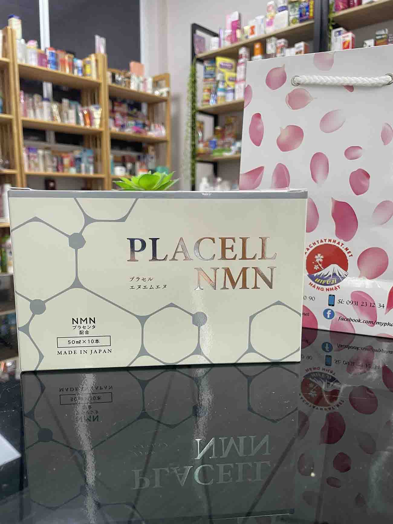 Nước uống trắng da Placell NMN Nhật Bản