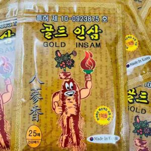 cao dán hàn quốc gold insam