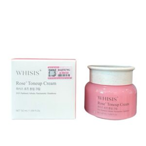 Kem Whisis Rose Toneup Cream dưỡng ẩm nâng tone da (1)