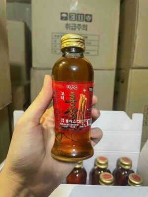 Nước hồng sâm có củ KGS Korean Red Ginseng Liquid Plus