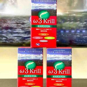 Viên uống dầu nhuyễn thể Omega 3 Krill Shiratori