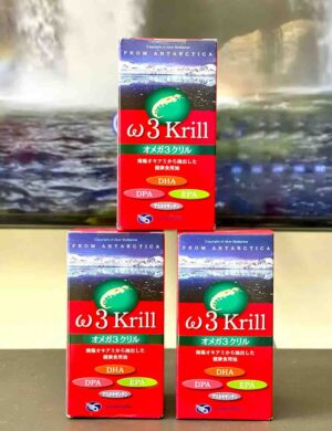 Viên uống dầu nhuyễn thể Omega 3 Krill Shiratori