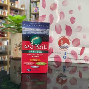 Viên uống dầu nhuyễn thể Omega 3 Krill Shiratori 80 viên