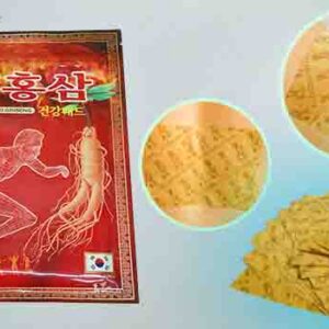 miếng dán power red ginseng