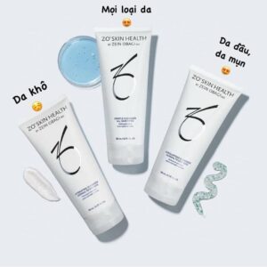 sữa rửa mặt zo skin