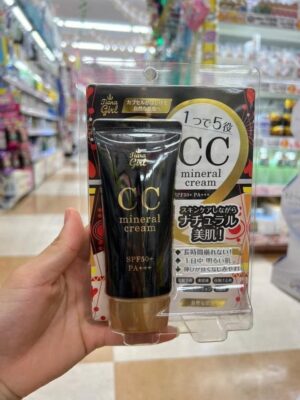 Kem nền trang điểm chống nắng CC Mineral Cream Tiara Girl Nhật Bản