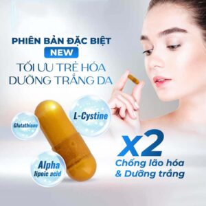 Viên uống trắng da tế bào gốc Xlab Placenta