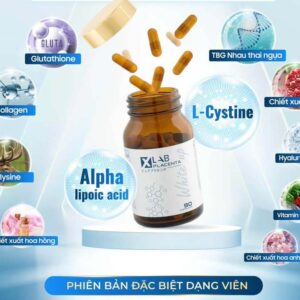 Viên uống trắng da tế bào gốc Xlab Placenta Nhật