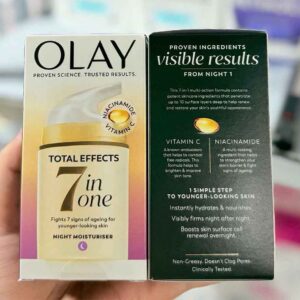 Kem Chống Lão Hoá Olay Total Effects 7 In One ban đêm