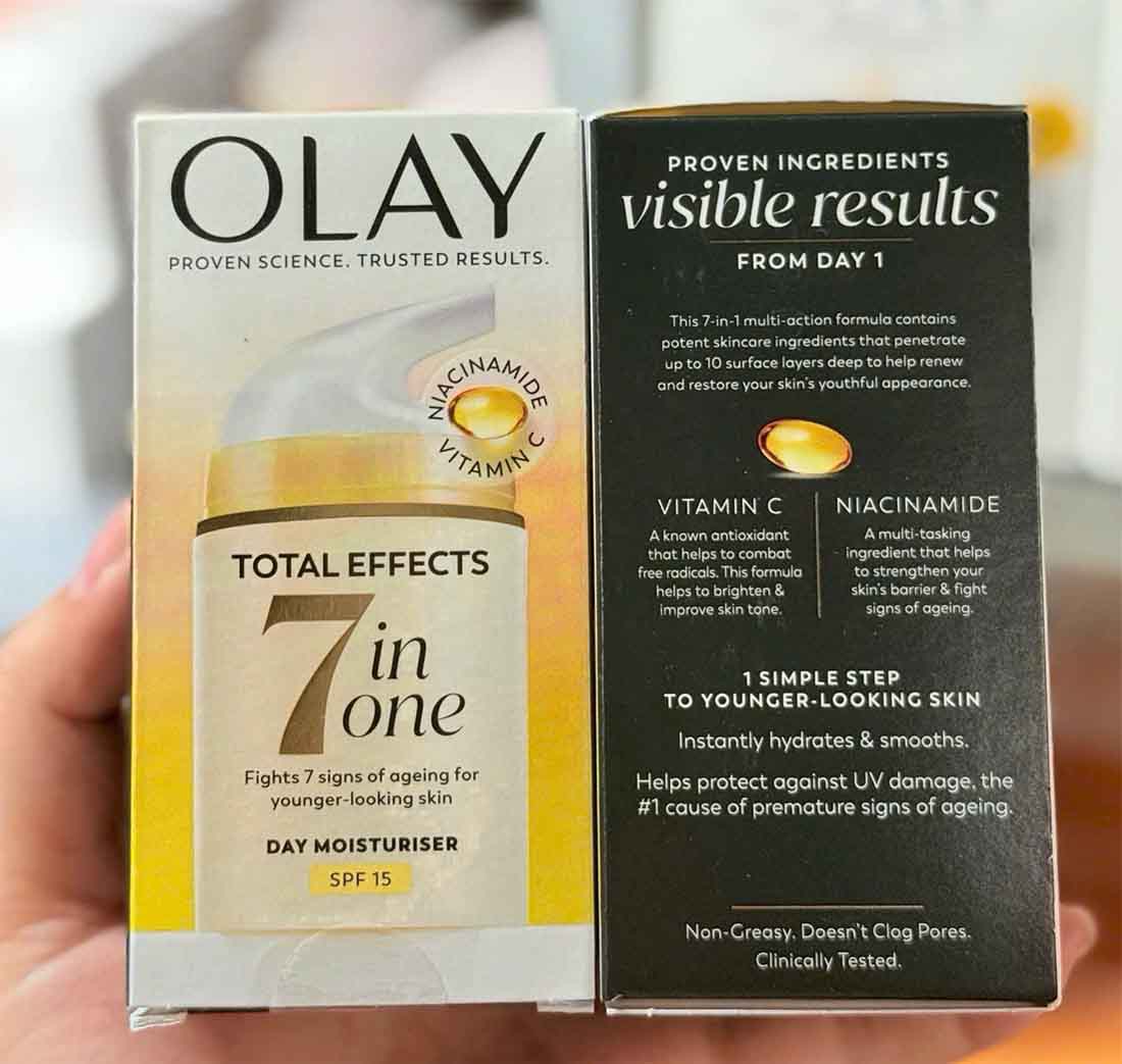 Kem Chống Lão Hoá Olay Total Effects 7 In One ban ngày