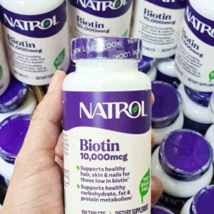 Viên Uống Mọc Tóc Natrol Biotin Beauty 10