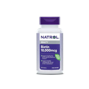 Viên Uống Mọc Tóc Natrol Biotin mẫu mới