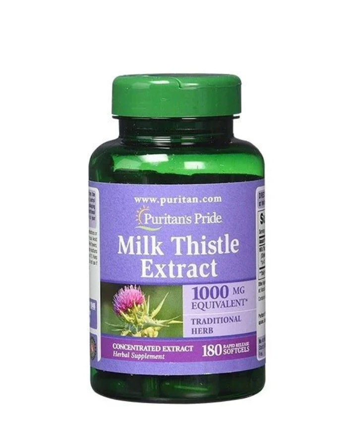 Viên uống bổ gan Milk Thistle Extract 1000mg 180 viên