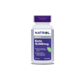 Viên Uống Mọc Tóc Natrol Biotin mẫu mới