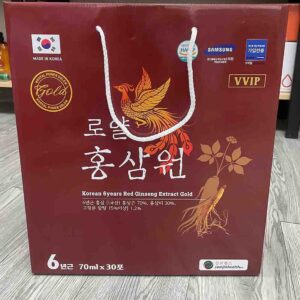 Nước Hồng Sâm Korean 6years Red Ginseng Extract Gold 30 gói x 70 ml