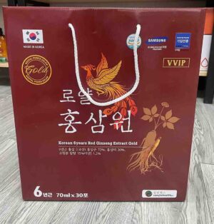 Nước Hồng Sâm Korean 6years Red Ginseng Extract Gold 30 gói x 70 ml