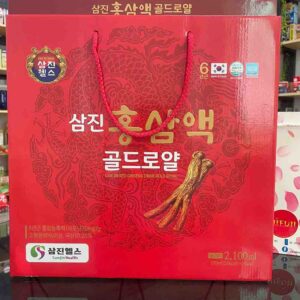 Nước Hồng Sâm Samjin Red Ginseng Drink Gold Royal 30 gói x 70ml