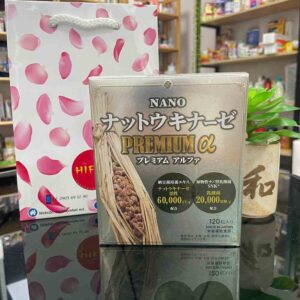 Viên uống hỗ trợ tai biến Nano Nattokinase Premium 60000FU
