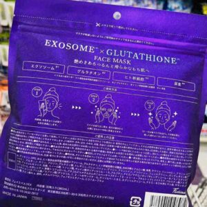 mặt nạ exosome x glutathione