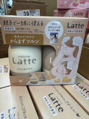 Dầu gội Kracie Ma&Me Latte Shampoo mẹ và bé