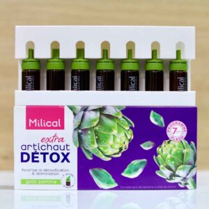 Hỗ trợ thải độc gan Extra Artichaut Detox Milical Pháp mẫu mới