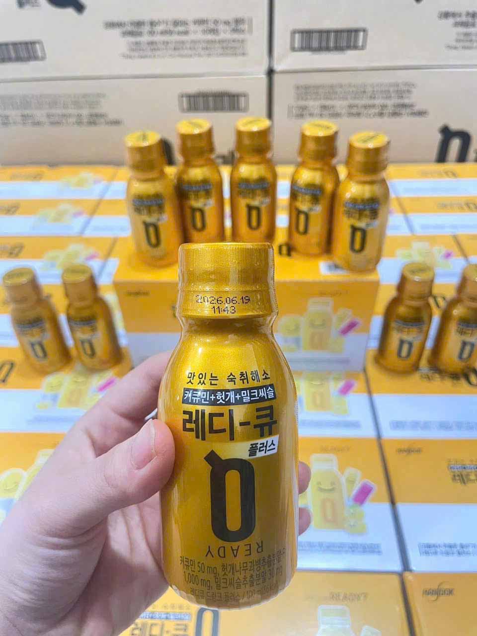 Nước hỗ trợ giải rượu Ready Q Handox chai nhựa