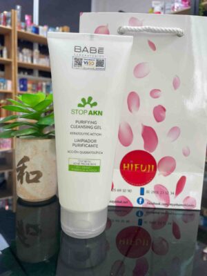 Sữa rửa mặt Babe Stop AKN Purifying Cleansing Gel 200ml