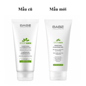 Sữa rửa mặt Babe Stop AKN Purifying Cleansing mẫu mới