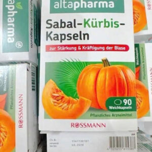 Viên uống hỗ trợ tiểu đêm Altapharma Sabal Kürbis Kapseln 90 viên mẫu mới