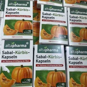 Viên uống hỗ trợ tiểu đêm Altapharma Sabal Kürbis Kapseln mẫu mới