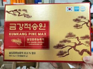 Viên uống tinh dầu thông đỏ Kumkang Pine Max