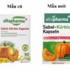 hỗ trợ tiểu đêm Altapharma Sabal Kürbis Kapseln mẫu mới