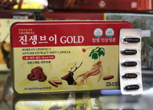 korean ginseng v antler extract soft capsule