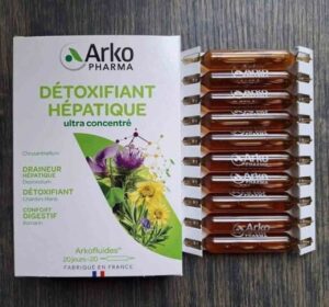 thải độc gan arkopharma 20 ống hàng pháp