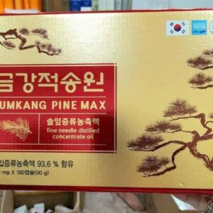 Viên uống tinh dầu thông đỏ Kumkang Pine Max