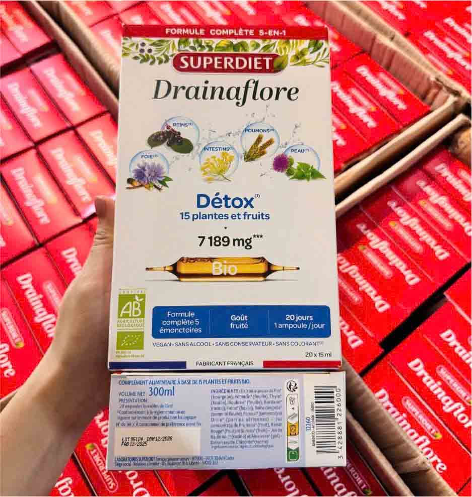 Drainaflore Bio Detox 20 ống