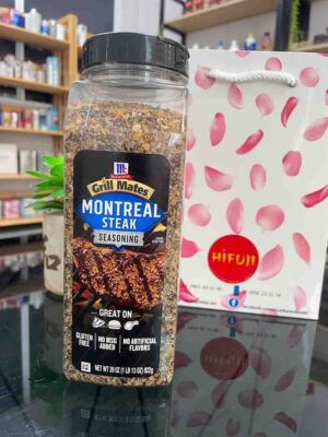 Gia vị ướp Steak Grill Mates Montreal Steak Mccormick 822g