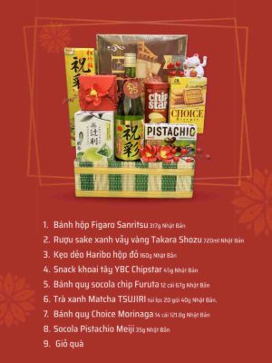 Giỏ quà Tết cao cấp QTBK07