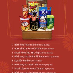 Giỏ quà biếu tết QTBK09