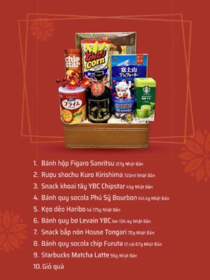Giỏ quà biếu tết QTBK09