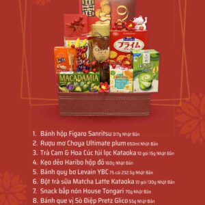 Giỏ quà tặng Tết QTBK08