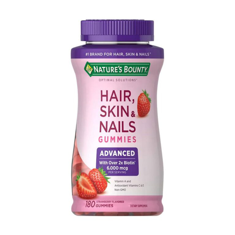 Kẹo Nature's Bounty Hair Skin And Nails 180 viên