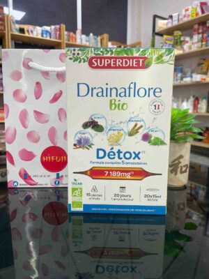 Nước uống thải độc nội tạng Drainaflore Bio Detox